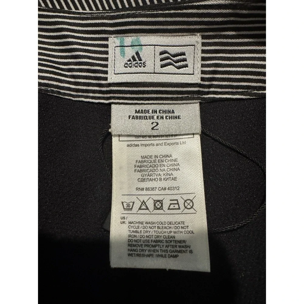 Adidas Women's Athletic Mini Skirt Skort Pockets Tennis Pickleball Golf Sz 2